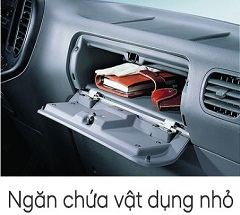 ngăn chứa đồ hyundai mighty 110s